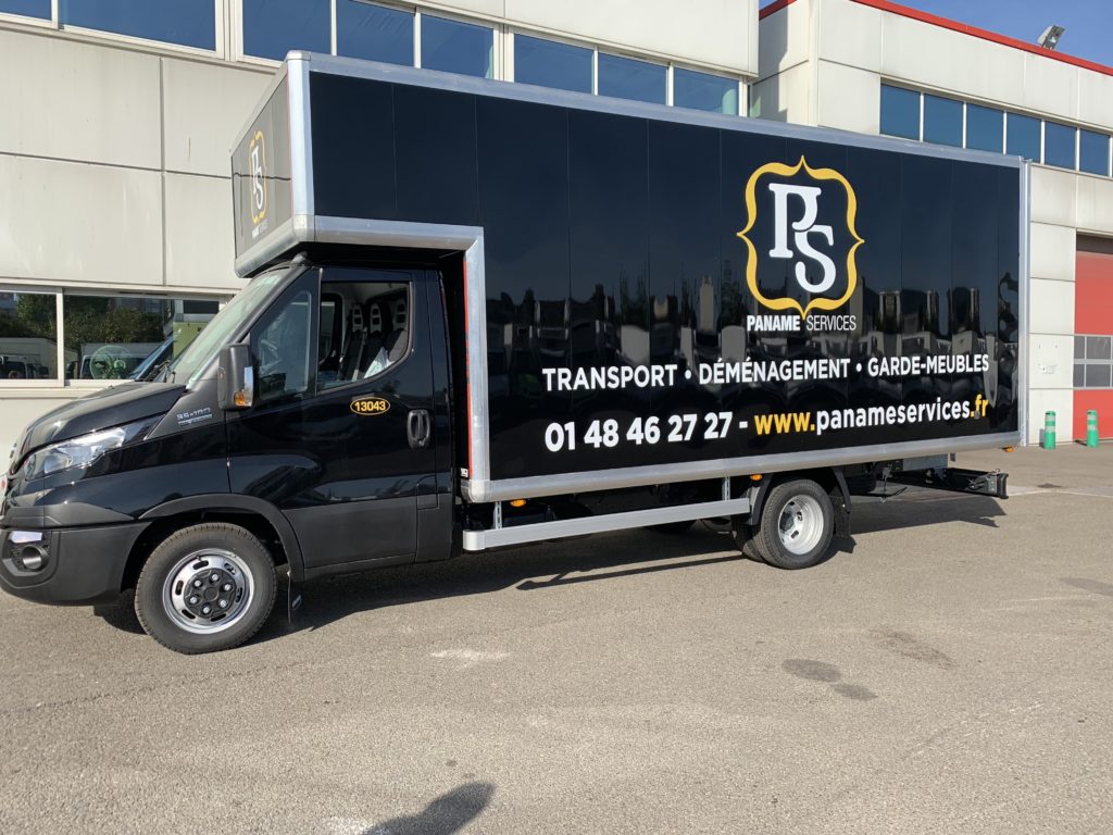 Camion Paname Services – transport, déménagement